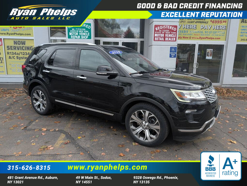 2018 Ford Explorer Platinum AWD
