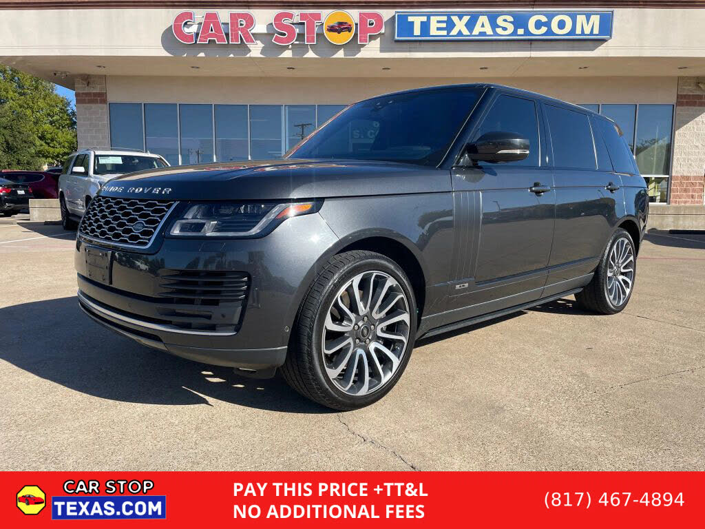 2019 Land Rover Range Rover V8 Supercharged LWB 4WD