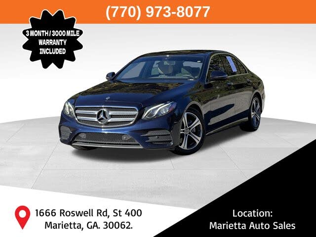 2018 Mercedes-Benz E-Class E 300 Sedan RWD