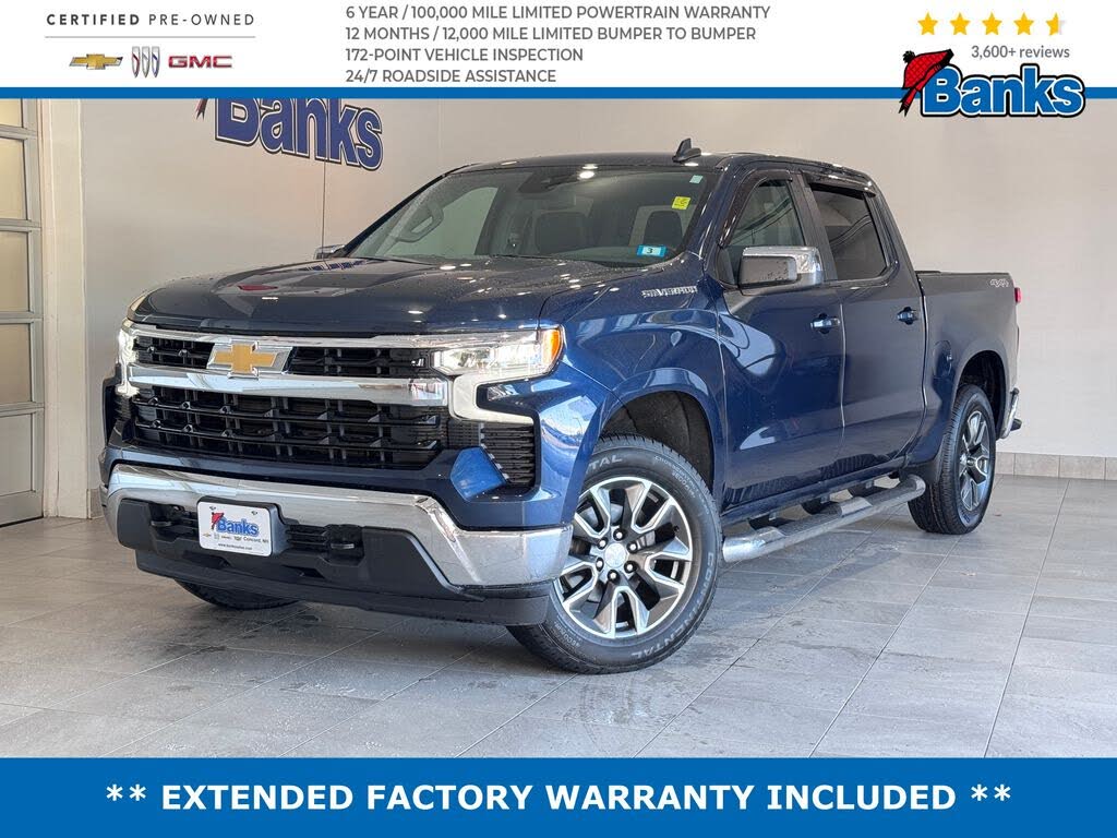 2022 Chevrolet Silverado 1500 LT Crew Cab 4WD