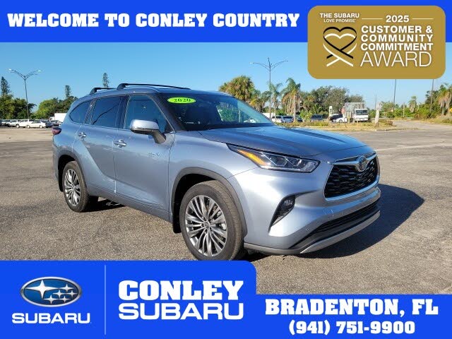 2020 Toyota Highlander Hybrid Platinum AWD