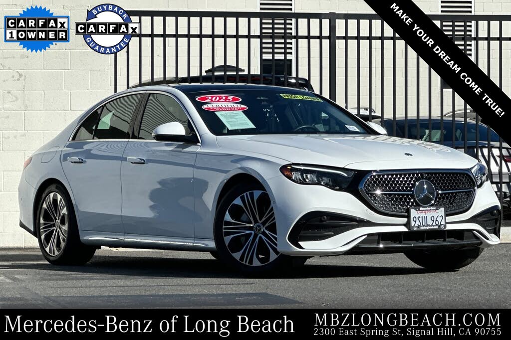 2025 Mercedes-Benz E-Class E 350 RWD