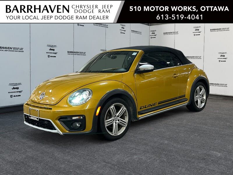 2017 Volkswagen Beetle 1.8T Dune Convertible