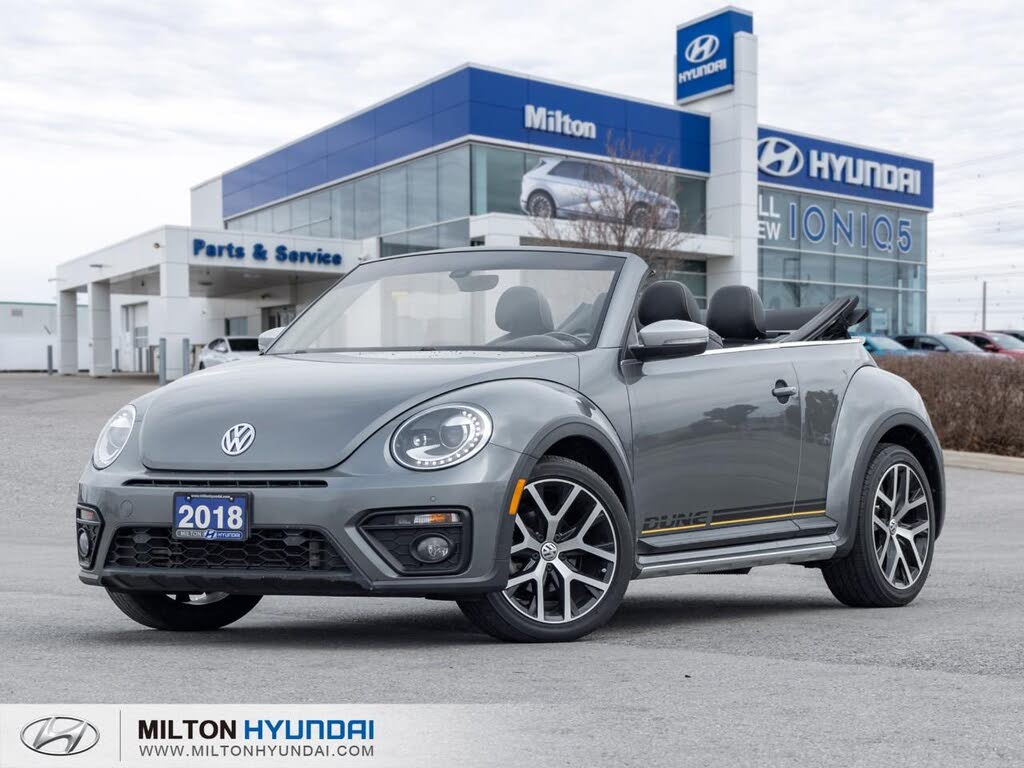 2018 Volkswagen Beetle 2.0T Dune Convertible FWD