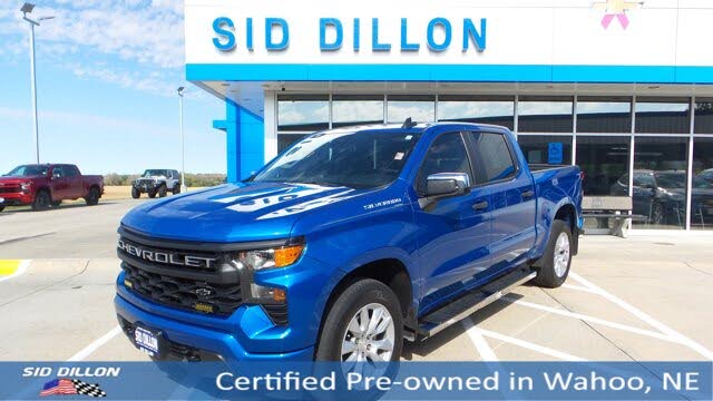 2022 Chevrolet Silverado 1500 Custom Crew Cab RWD
