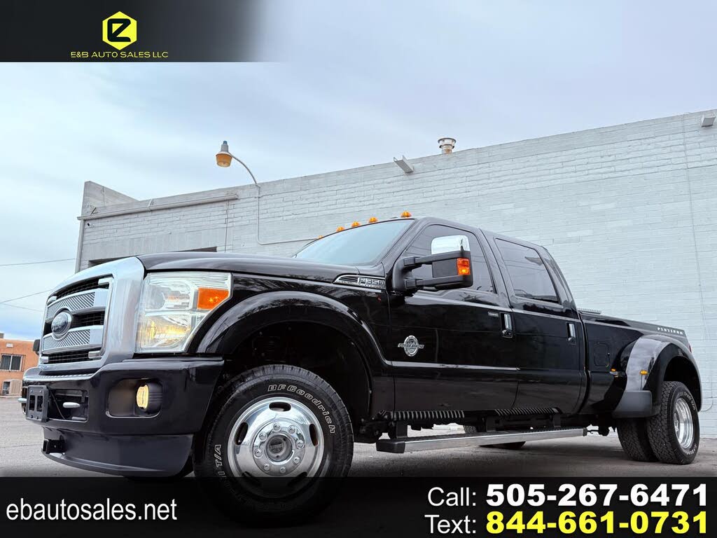 2016 Ford F-350 Super Duty Platinum Crew Cab LB DRW 4WD