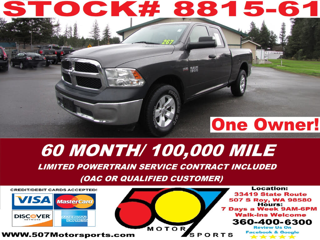 2017 RAM 1500 ST Quad Cab 4WD