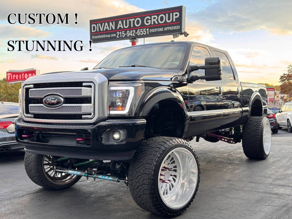 2016 Ford F-250 Super Duty Platinum Crew Cab 4WD