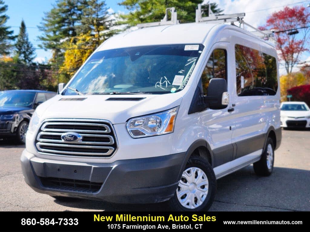 2019 Ford Transit Passenger 150 XLT Medium Roof RWD with Sliding Passenger-Side Door