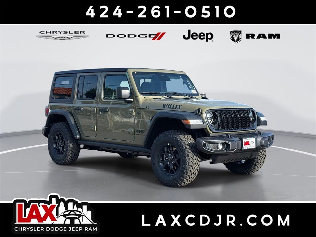 2026 Jeep Wrangler Willys 4-Door 4WD