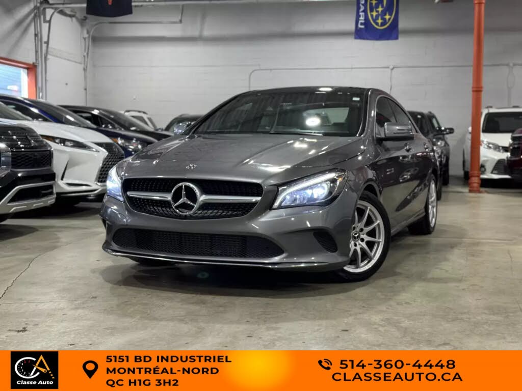 2018 Mercedes-Benz CLA 250 4MATIC