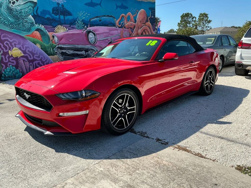 2018 Ford Mustang EcoBoost Premium Convertible RWD