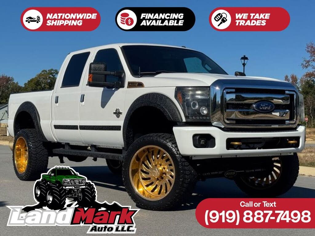 2013 Ford F-250 Super Duty Platinum Crew Cab 4WD