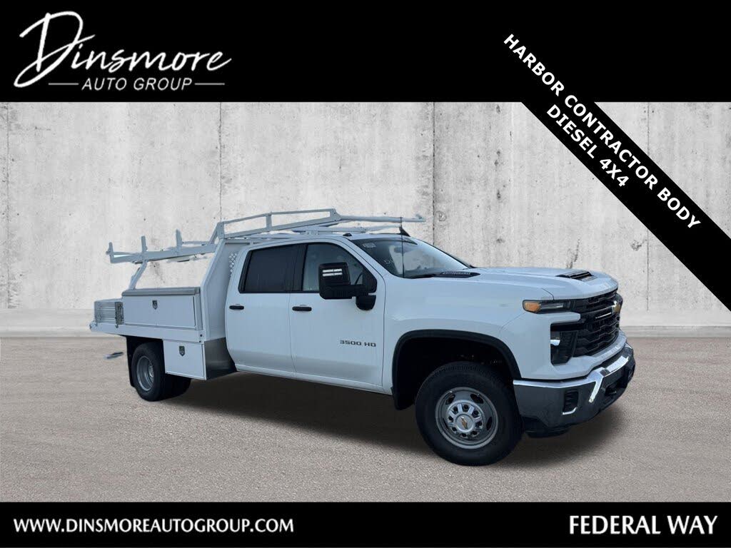 2025 Chevrolet Silverado 3500HD Chassis Work Truck Crew Cab 4WD