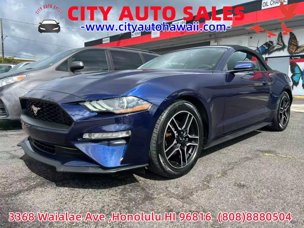 2020 Ford Mustang EcoBoost Premium Convertible RWD