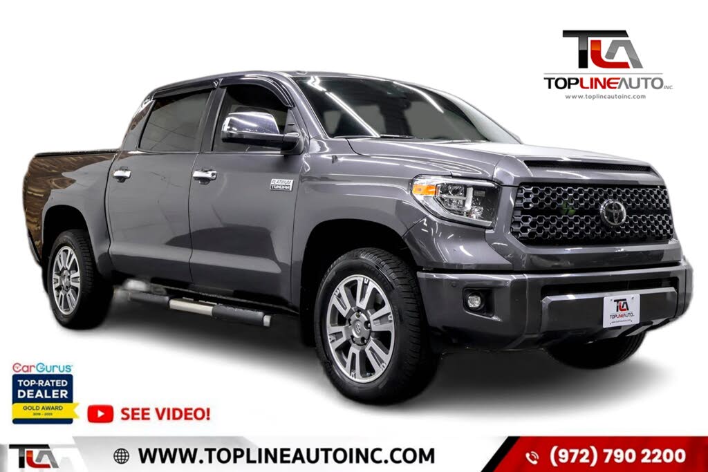 2018 Toyota Tundra Platinum CrewMax 5.7L FFV 4WD