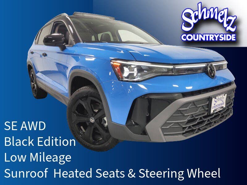 2025 Volkswagen Taos SE Black 4Motion