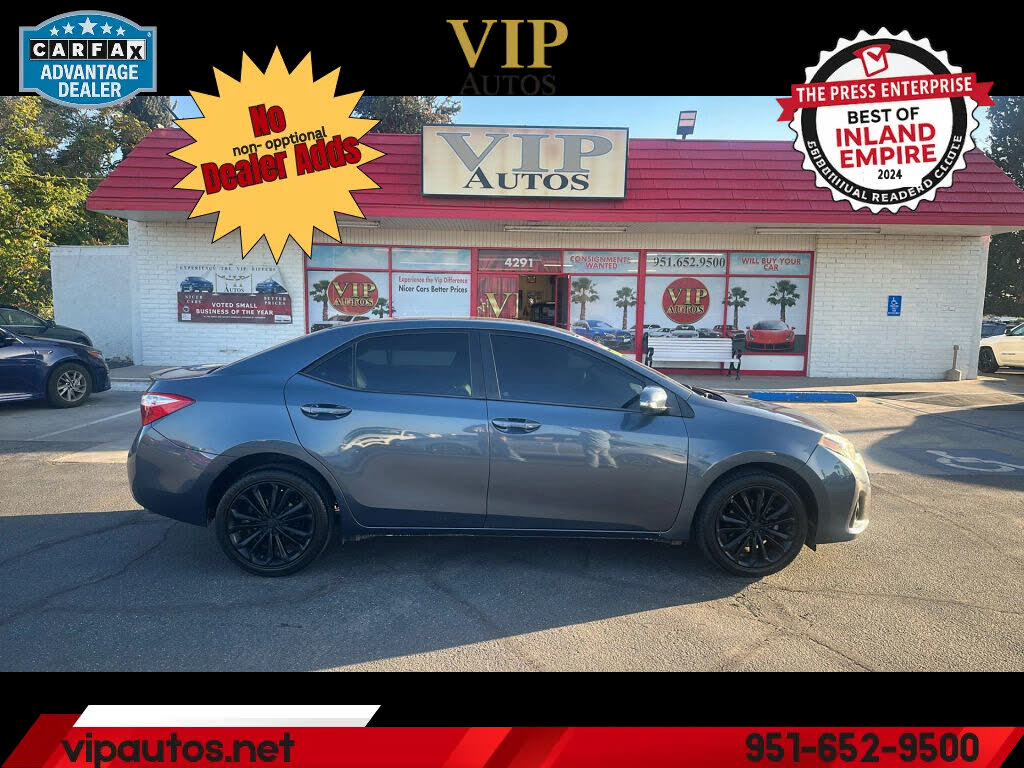 2015 Toyota Corolla S Plus