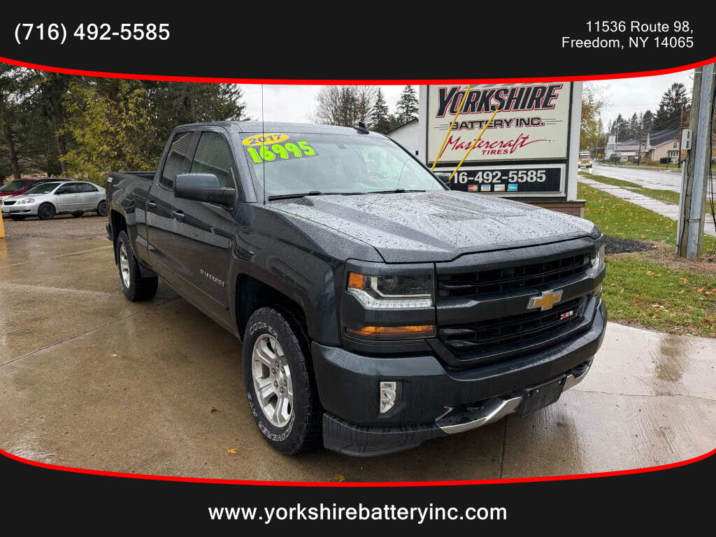 2017 Chevrolet Silverado 1500 LT Z71 Double Cab 4WD