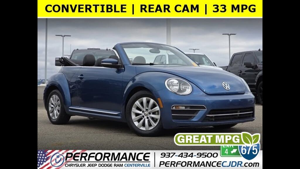 2018 Volkswagen Beetle 2.0T S Convertible FWD