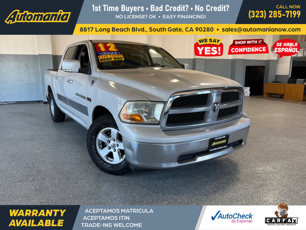 2012 RAM 1500 SLT Crew Cab