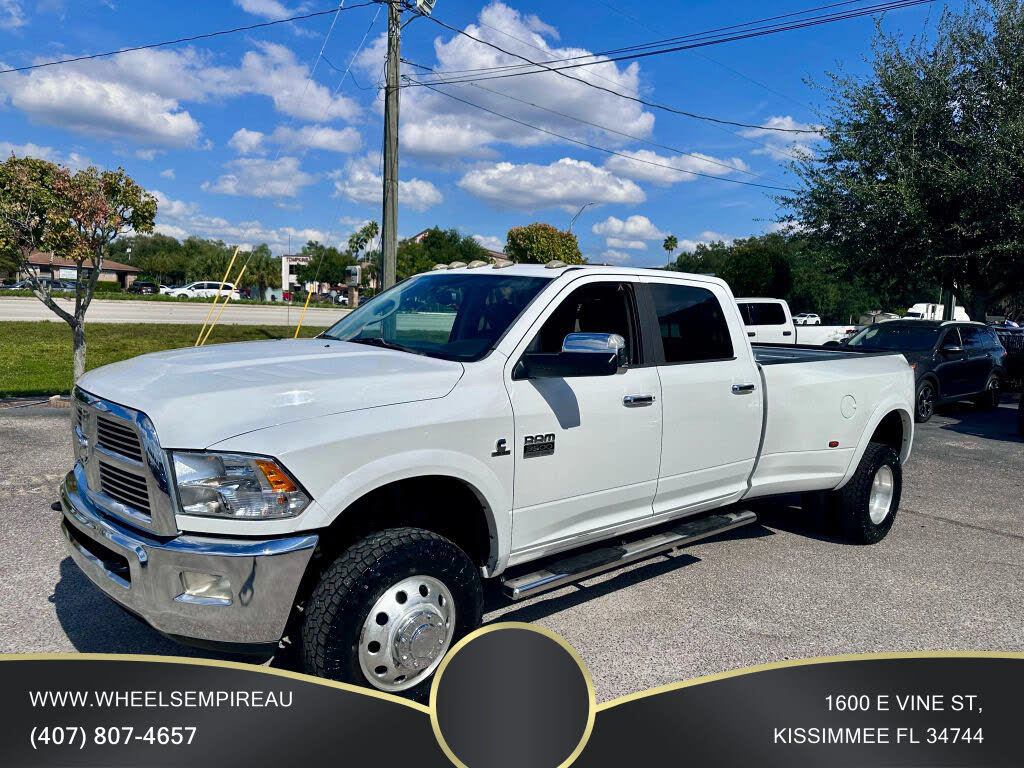 2012 RAM 3500 Laramie Crew Cab LB DRW 4WD