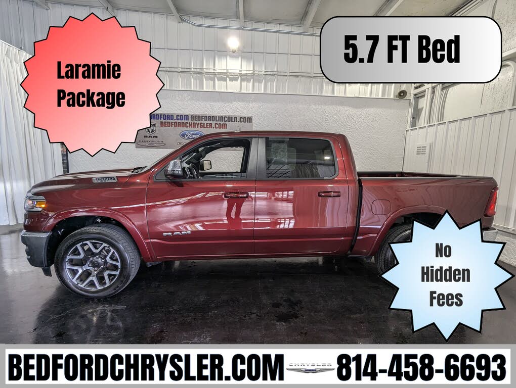 2025 RAM 1500 Laramie Crew Cab 4WD