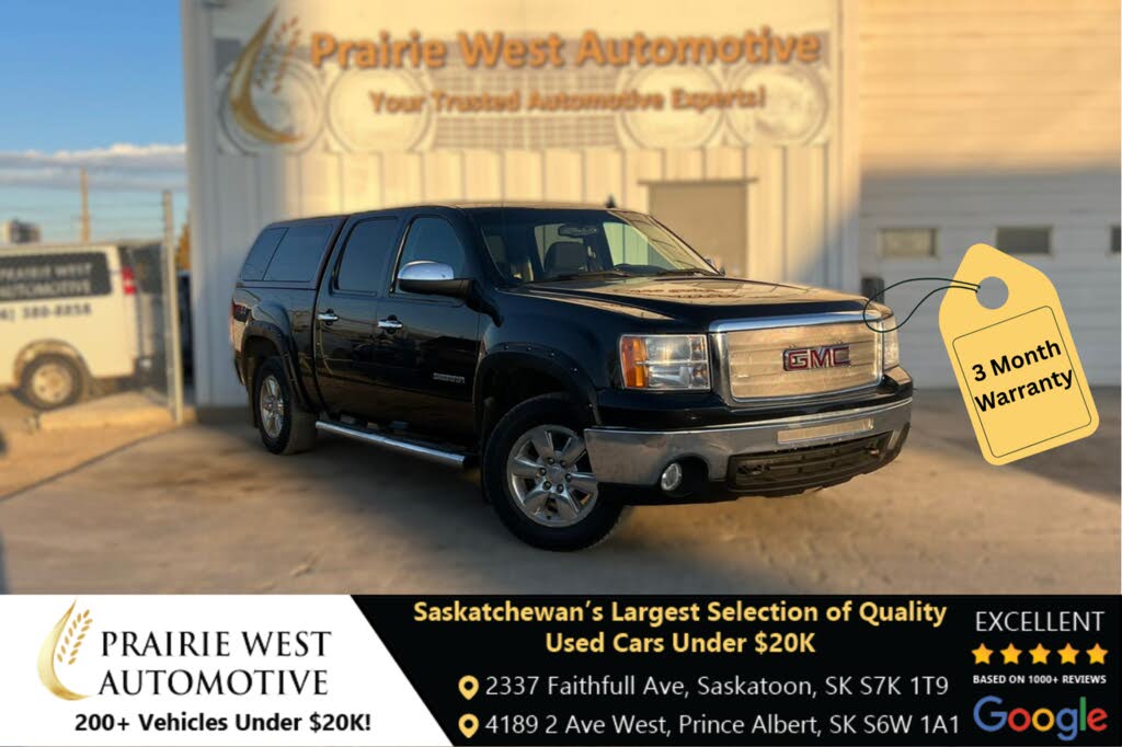 2012 GMC Sierra 1500 SLE Crew Cab 4WD