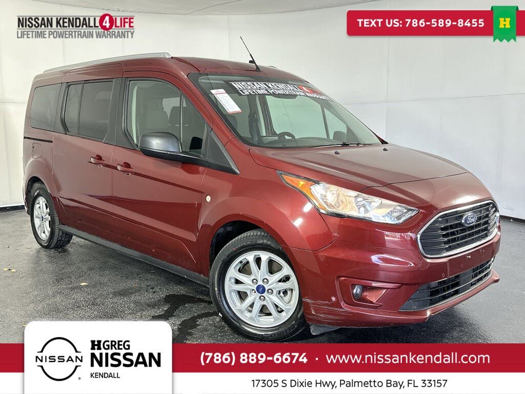 2019 Ford Transit Connect Wagon XLT LWB FWD with Rear Cargo Doors