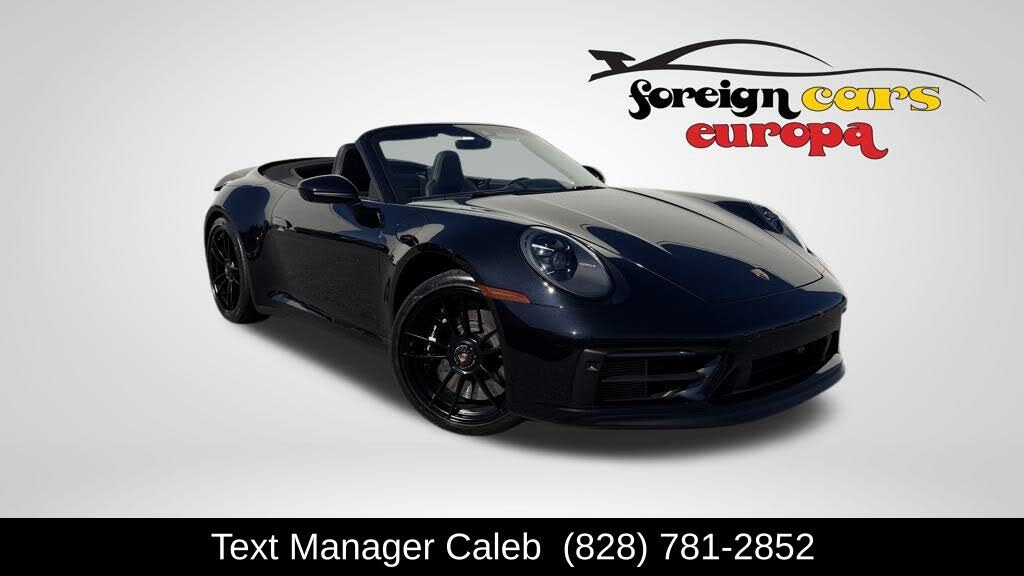 2023 Porsche 911 Carrera GTS Cabriolet RWD