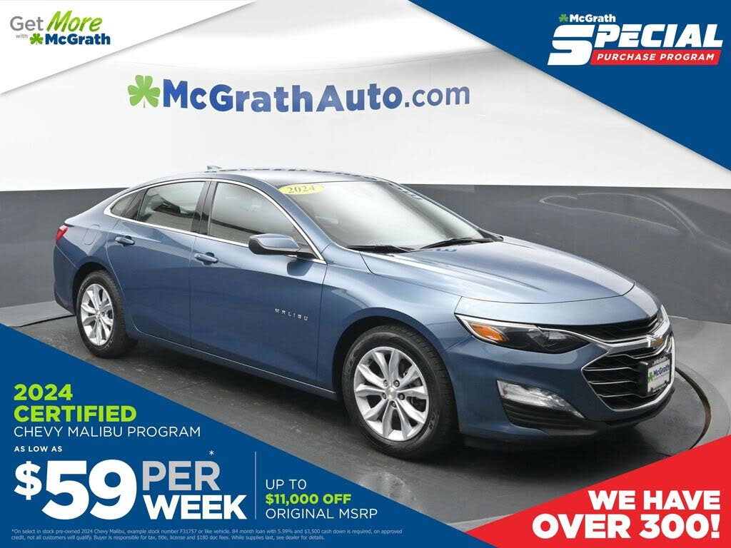 2024 Chevrolet Malibu LT with 1LT FWD
