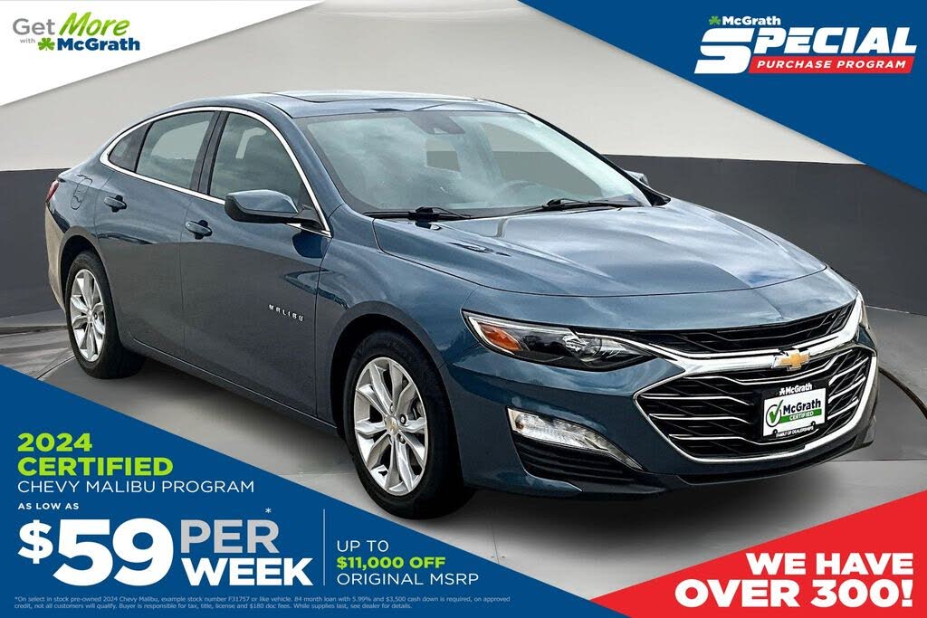 2024 Chevrolet Malibu LT with 1LT FWD