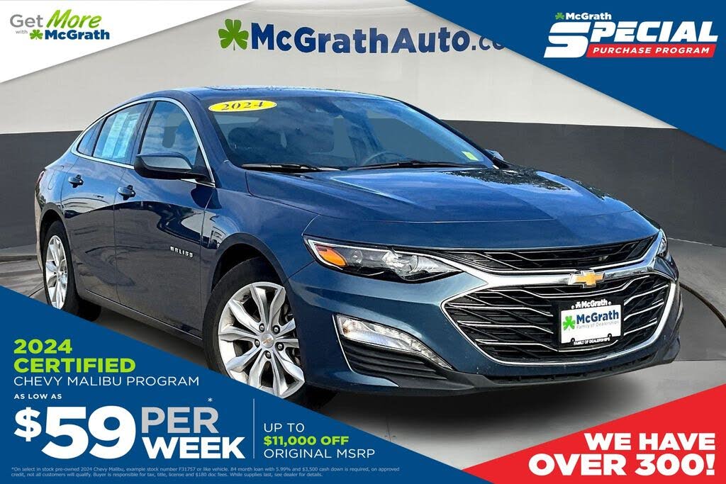 2024 Chevrolet Malibu LT with 1LT FWD