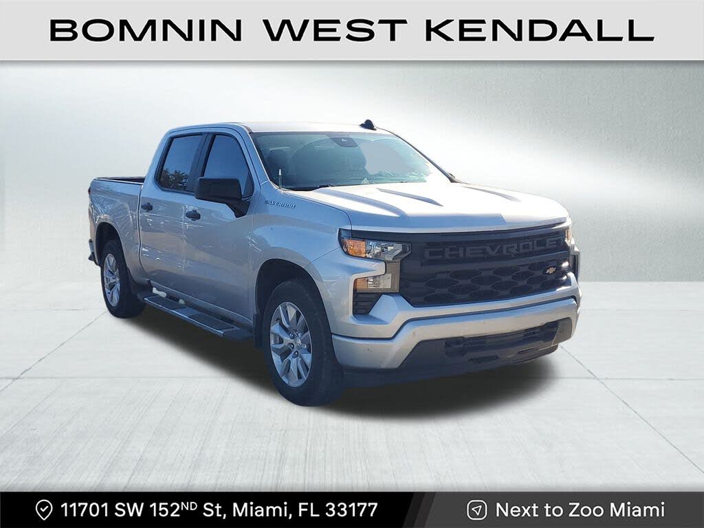 2022 Chevrolet Silverado 1500 Custom Crew Cab RWD
