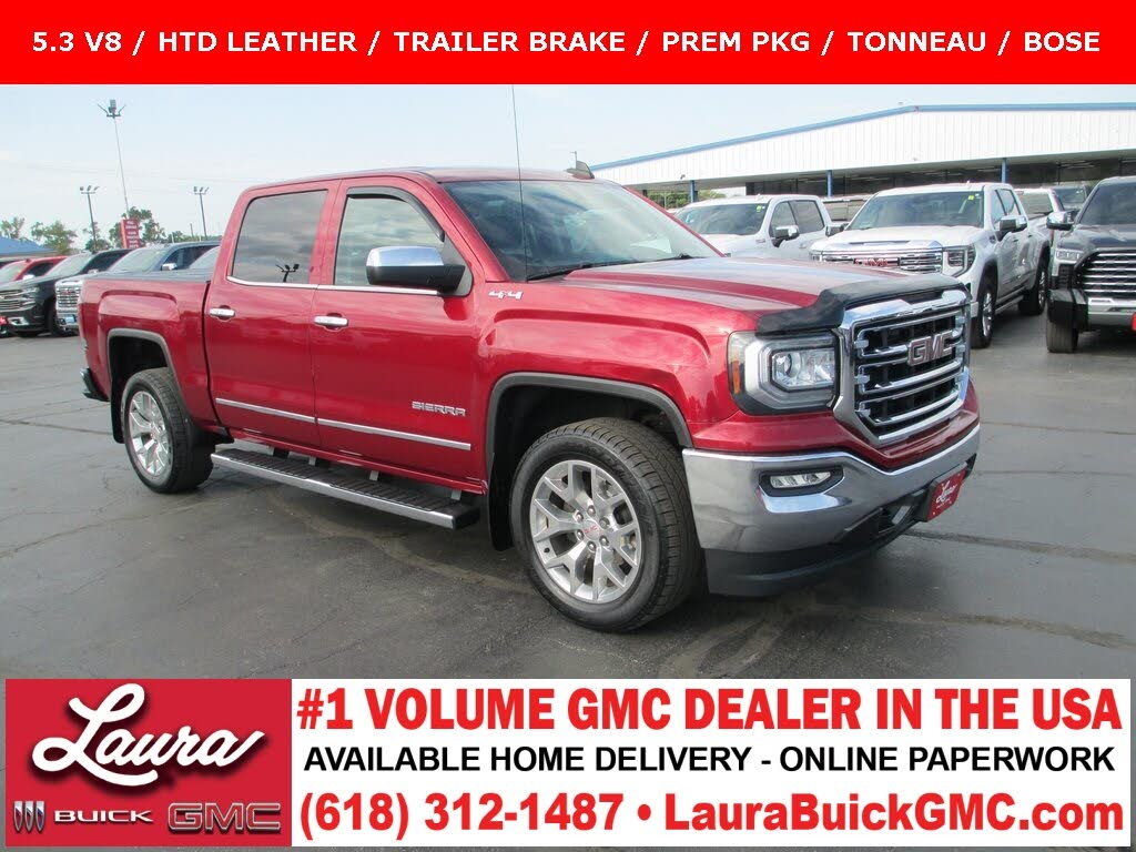 2018 GMC Sierra 1500 SLT Crew Cab 4WD