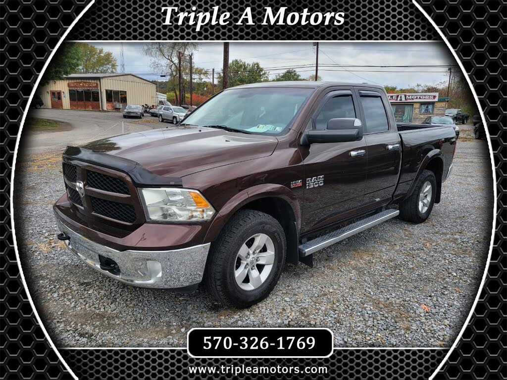 2014 RAM 1500 Outdoorsman Quad Cab 4WD