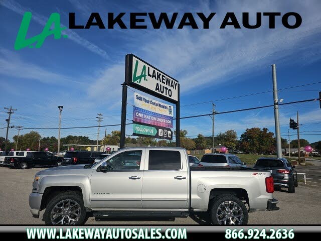 2018 Chevrolet Silverado 1500 LTZ Crew Cab 4WD
