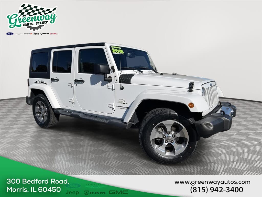 2018 Jeep Wrangler JK Unlimited Sahara 4WD