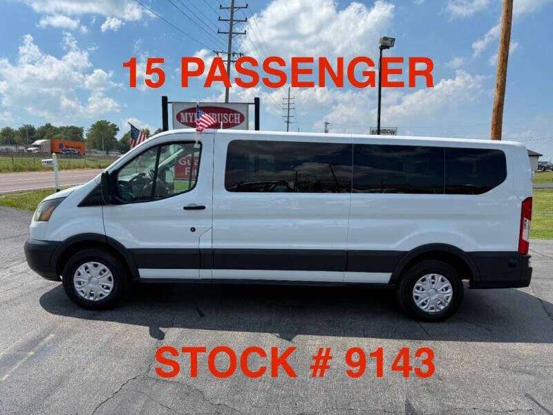 2016 Ford Transit Passenger 350 XLT Low Roof LWB RWD with 60/40 Passenger-Side Doors