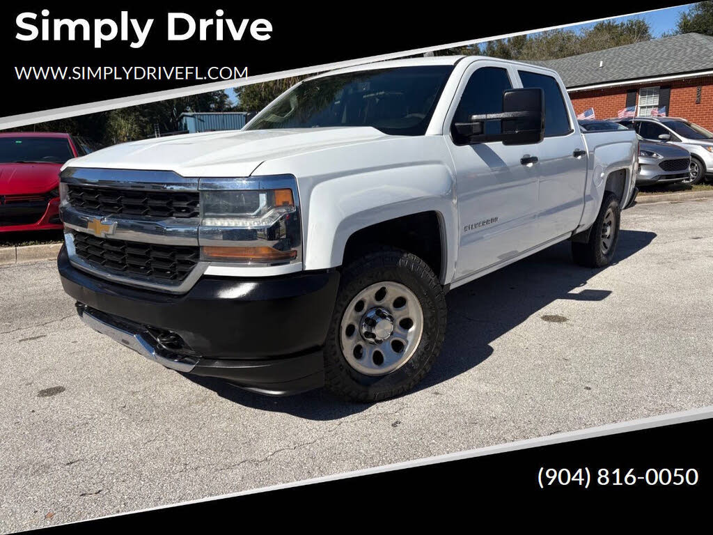 2018 Chevrolet Silverado 1500 Work Truck Crew Cab 4WD