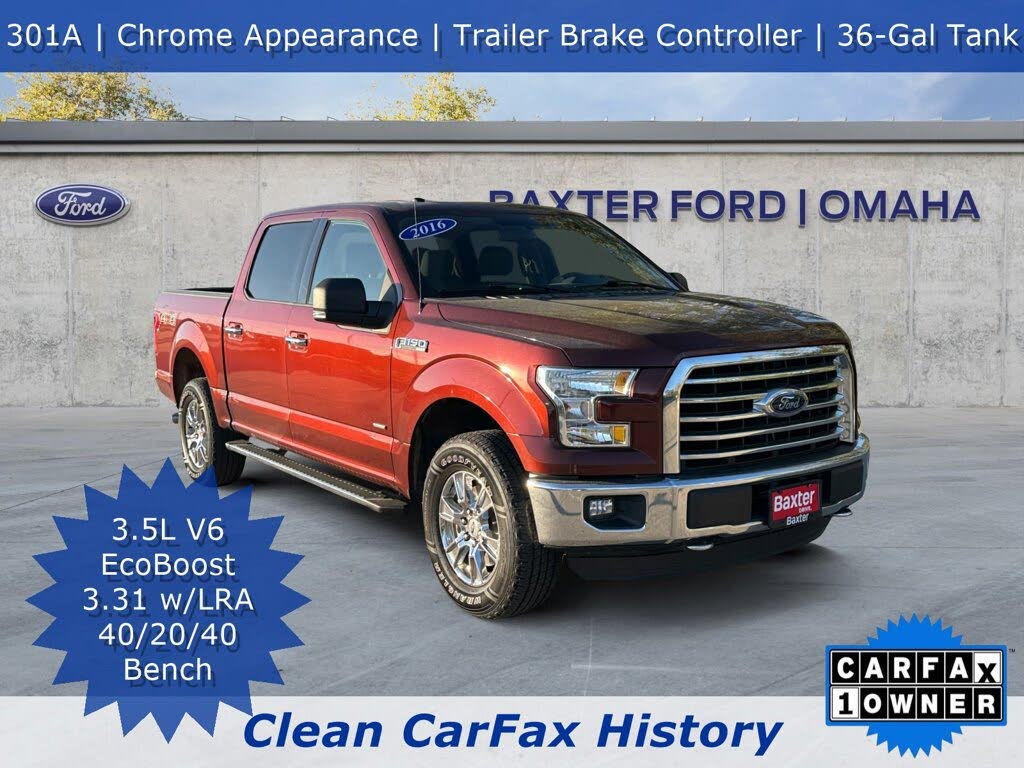 2016 Ford F-150 XLT SuperCrew 4WD