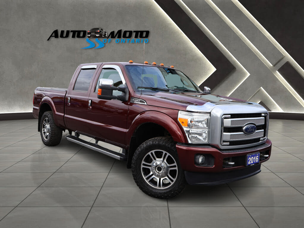 2016 Ford F-250 Super Duty Platinum Crew Cab 4WD