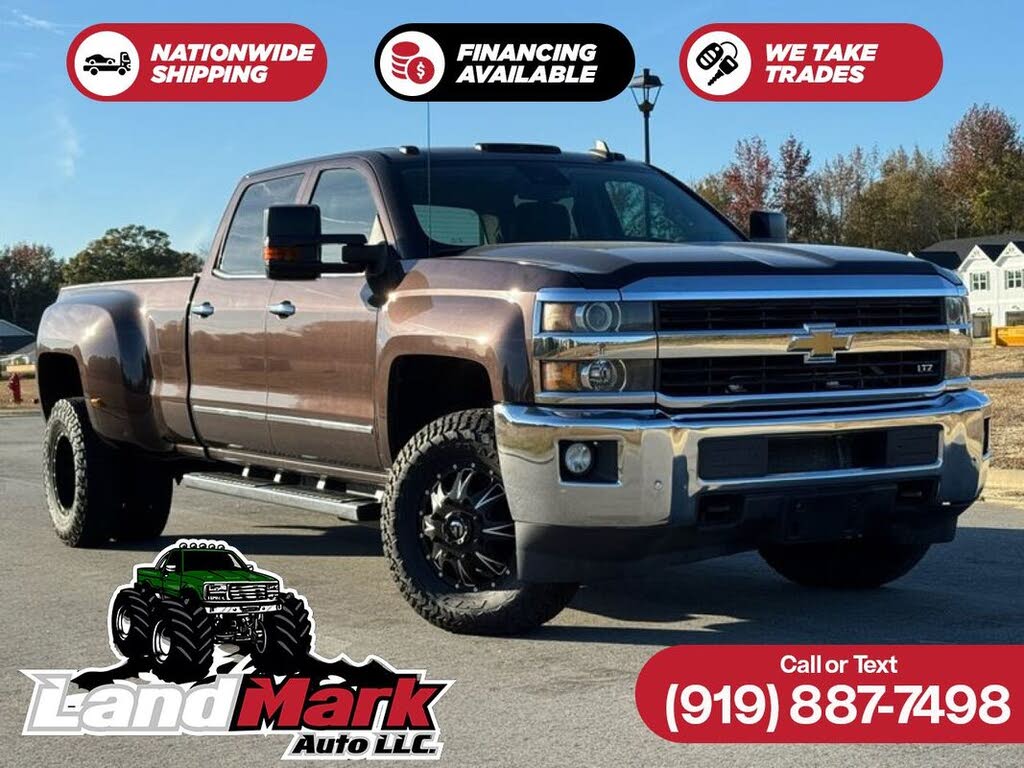 2016 Chevrolet Silverado 3500HD LTZ Crew Cab LB DRW 4WD