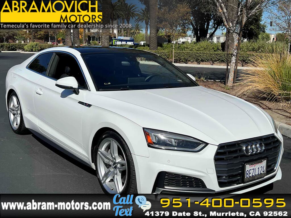2018 Audi A5 2.0T quattro Premium Plus Coupe AWD