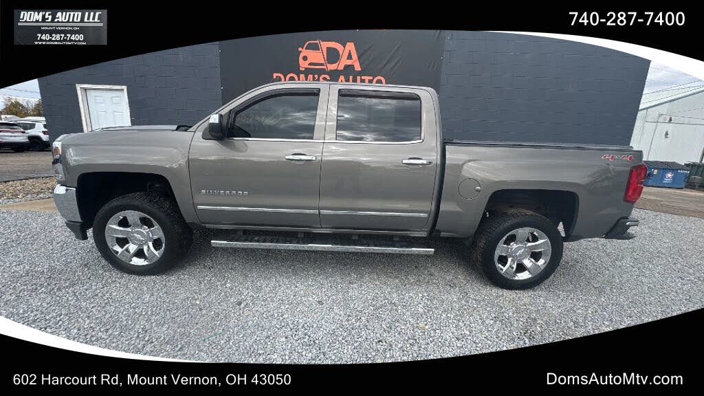 2017 Chevrolet Silverado 1500 LTZ Crew Cab 4WD