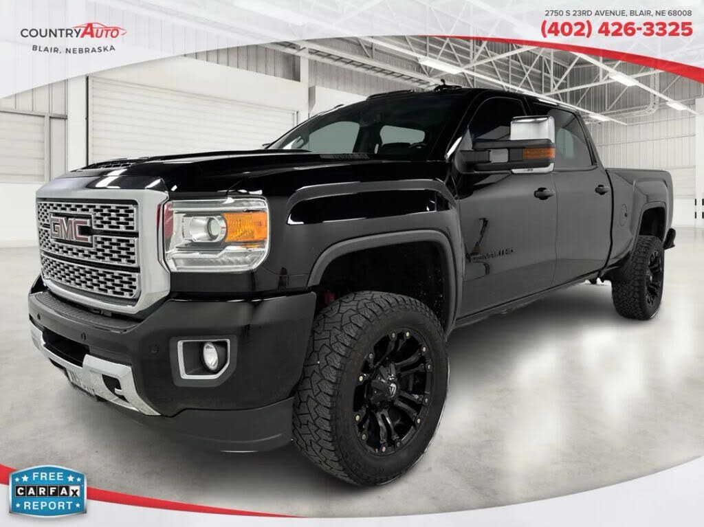 2018 GMC Sierra 2500HD Denali Crew Cab SB 4WD