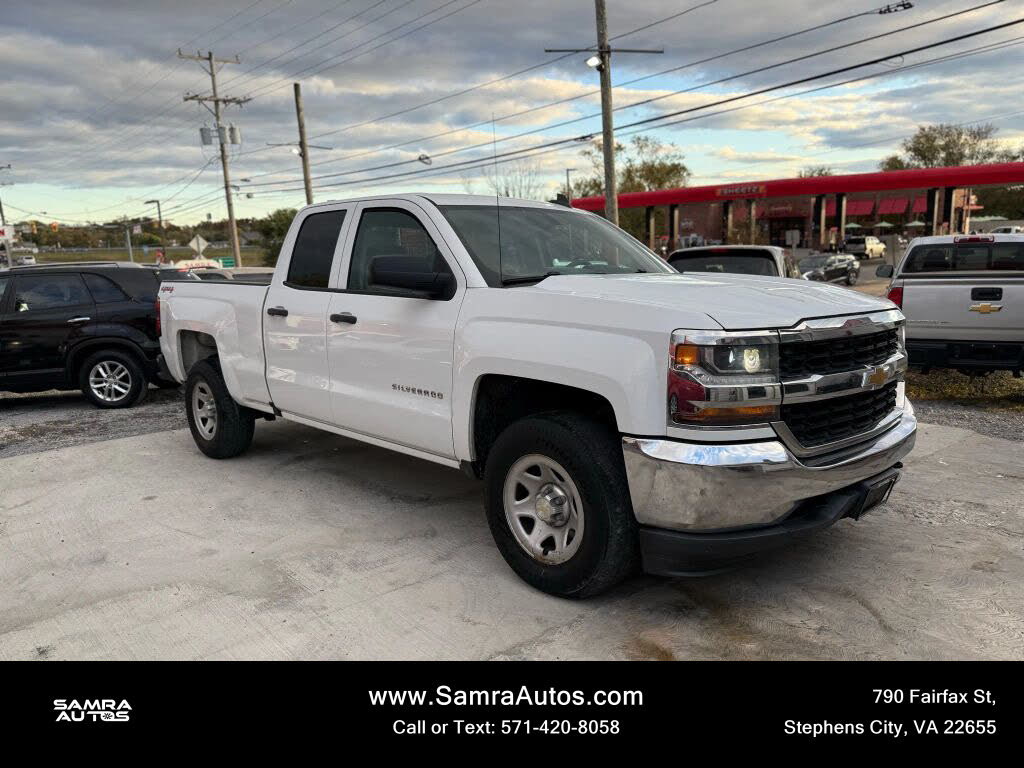 2016 Chevrolet Silverado 1500 Work Truck Double Cab 4WD