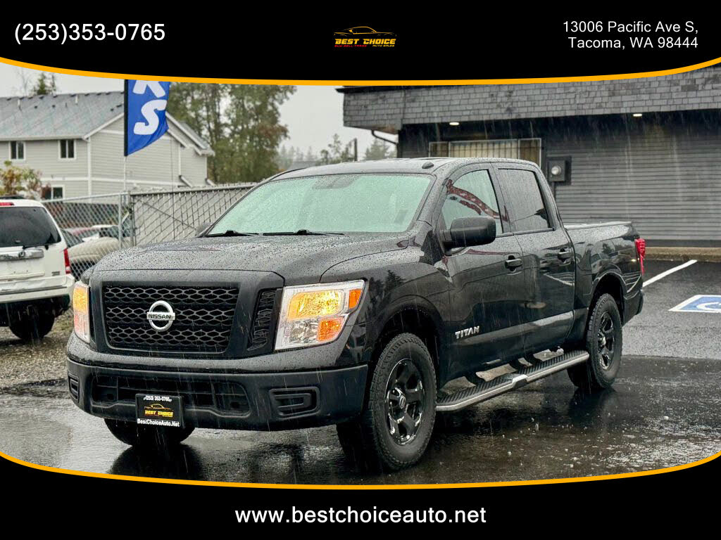 2019 Nissan Titan S Crew Cab 4WD
