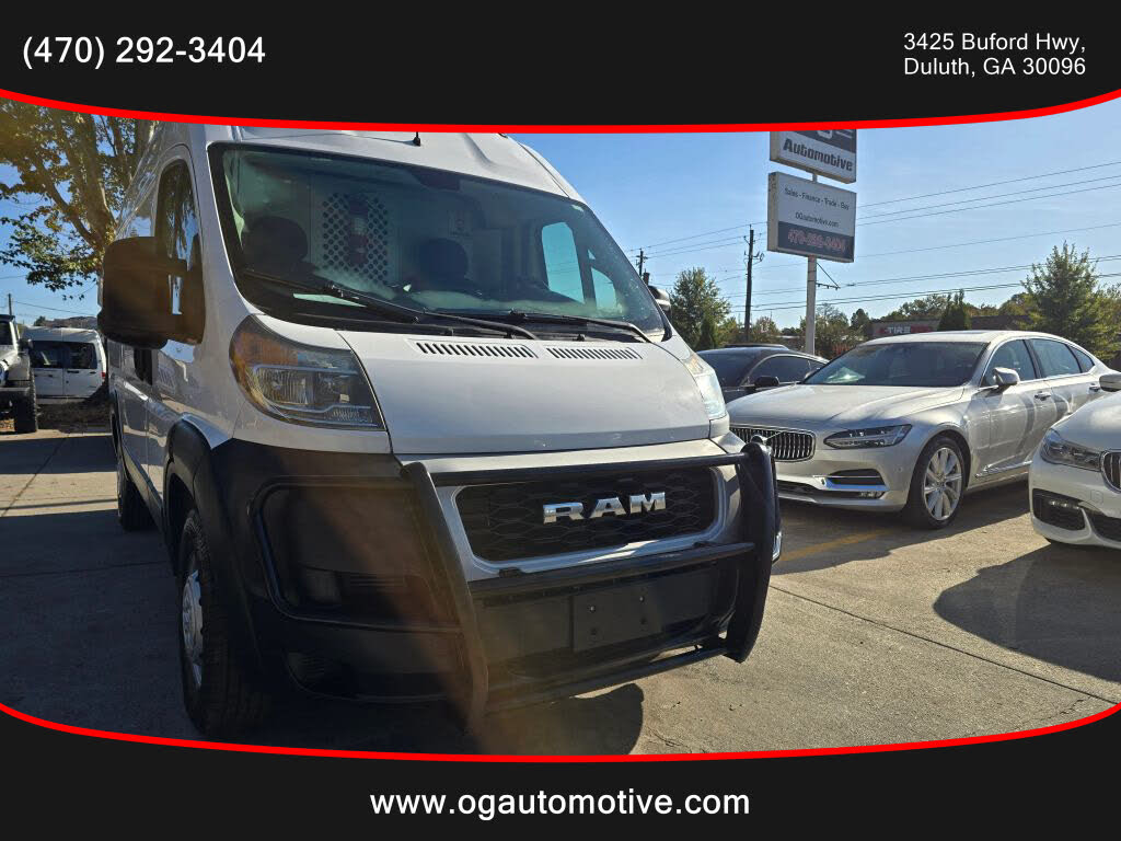 2019 RAM ProMaster 2500 136 High Roof Cargo Van FWD