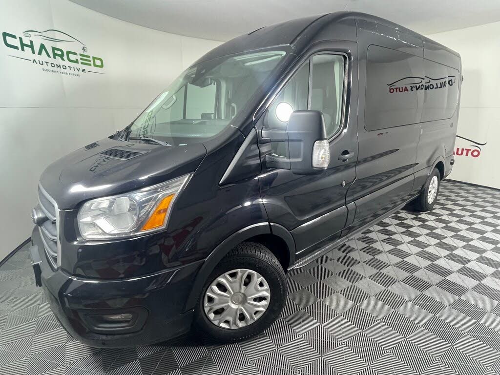2020 Ford Transit Passenger 350 XLT Medium Roof LWB RWD with Sliding Passenger-Side Door